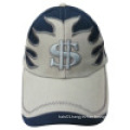 6 Panel Baseball Cap with Applique Bb145